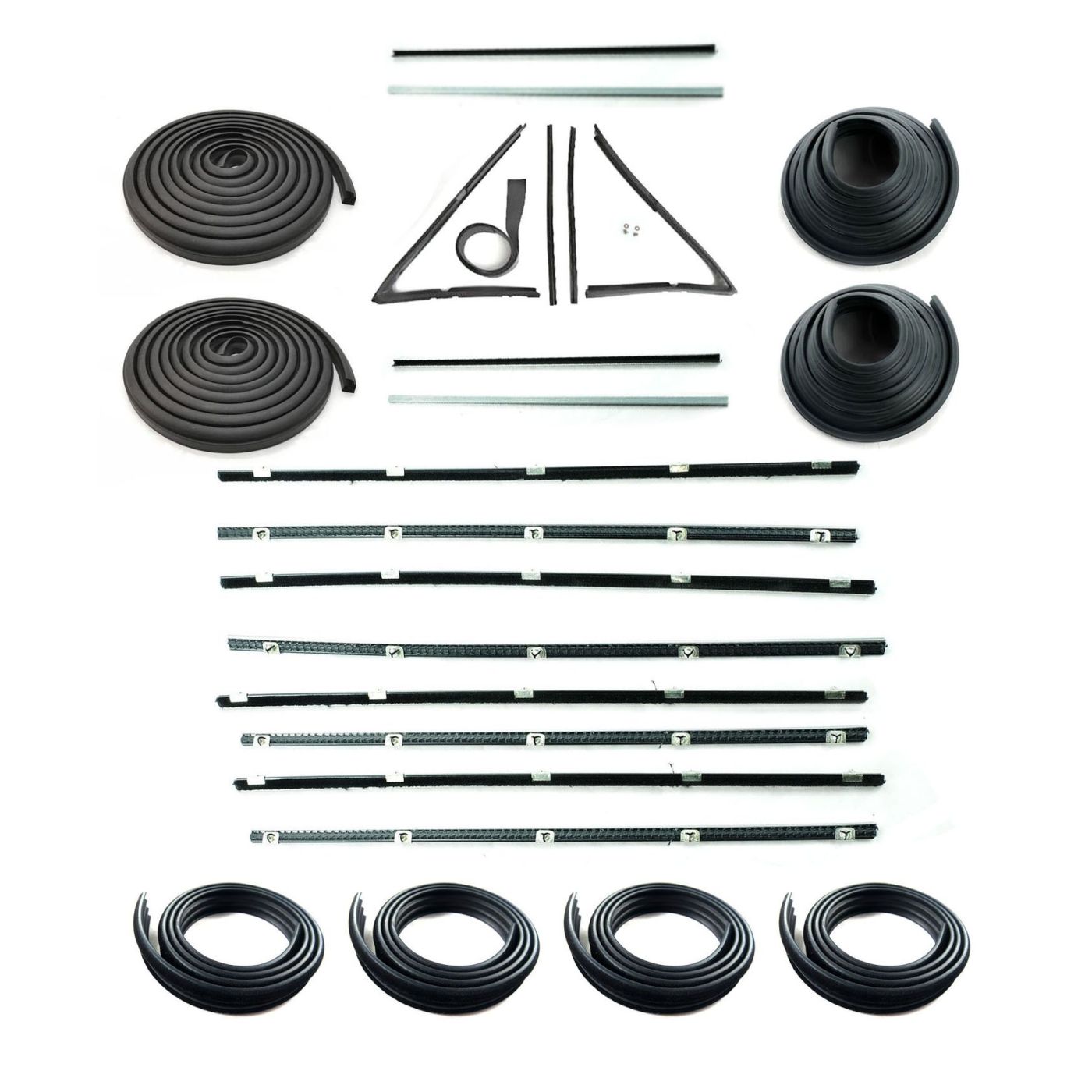 Door Seal Set for HOLDEN FJ SEDAN with FLOCKING BAILEY CHANNEL Door Seal Set for HOLDEN FJ SEDAN with FLOCKING BAILEY CHANNEL