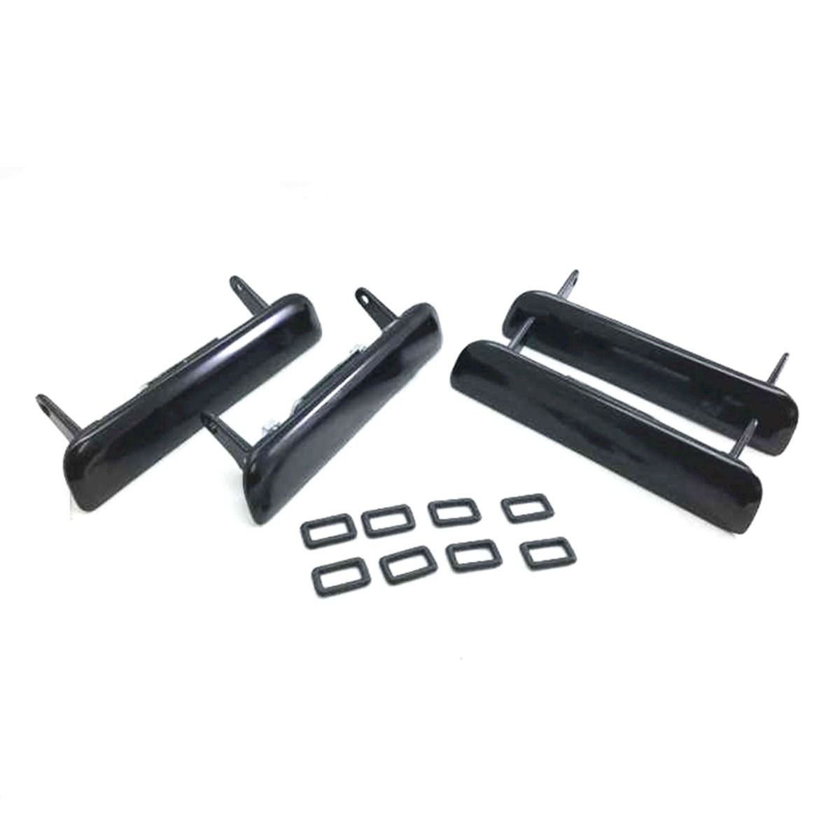 Set of 4 Black Outer Door Handles for HOLDEN HQ HJ HX HZ WB LH LX UC TORANA