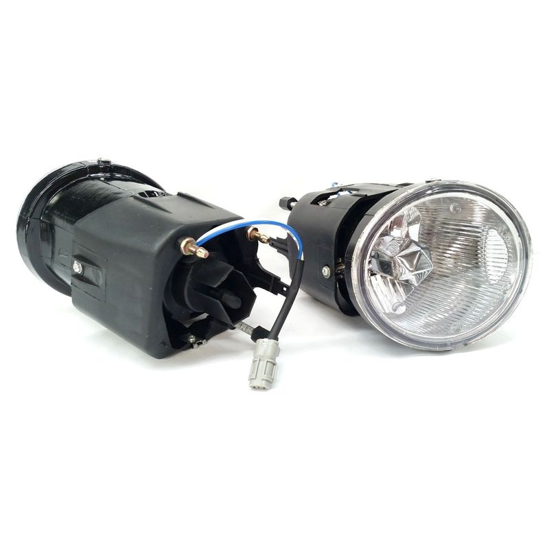 BUMPER FOG LIGHTS LAMPS SET TO SUIT NISSAN NAVARA D22 2003-2005 BUMPER FOG LIGHTS LAMPS SET TO SUIT NISSAN NAVARA D22 2003-2005