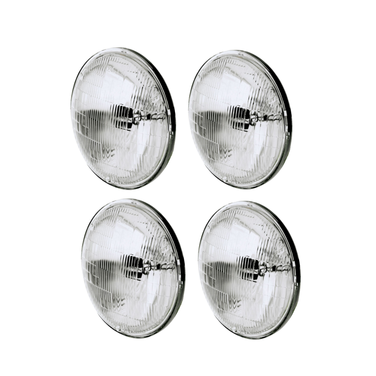 Sealed Beam 5 3/4 Sealed Beam 5 3/4" 146MM Diameter Round High/Low Beam Incandescent 12 Volt COMPLETE KIT