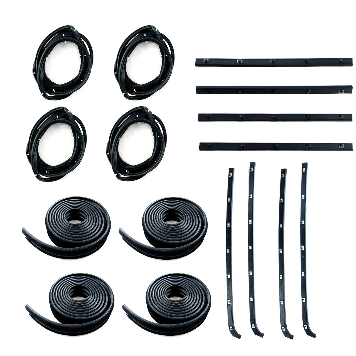 Front & Rear Door Seal Kit for HOLDEN TORANA LH LX UC SEDAN Front & Rear Door Seal Kit for HOLDEN TORANA LH LX UC SEDAN