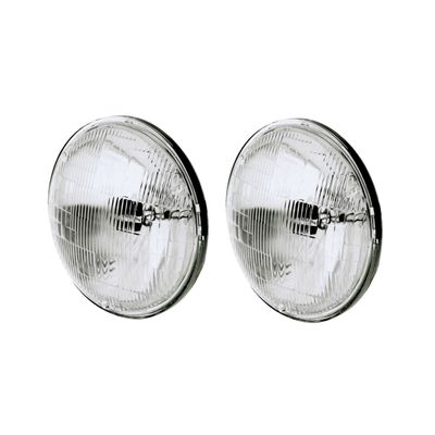 Sealed Beam 5 3/4 Sealed Beam 5 3/4" 146MM Diameter Round High/Low Beam 3 Pin Incandescent 12 Volt 37.5/60W PAIR