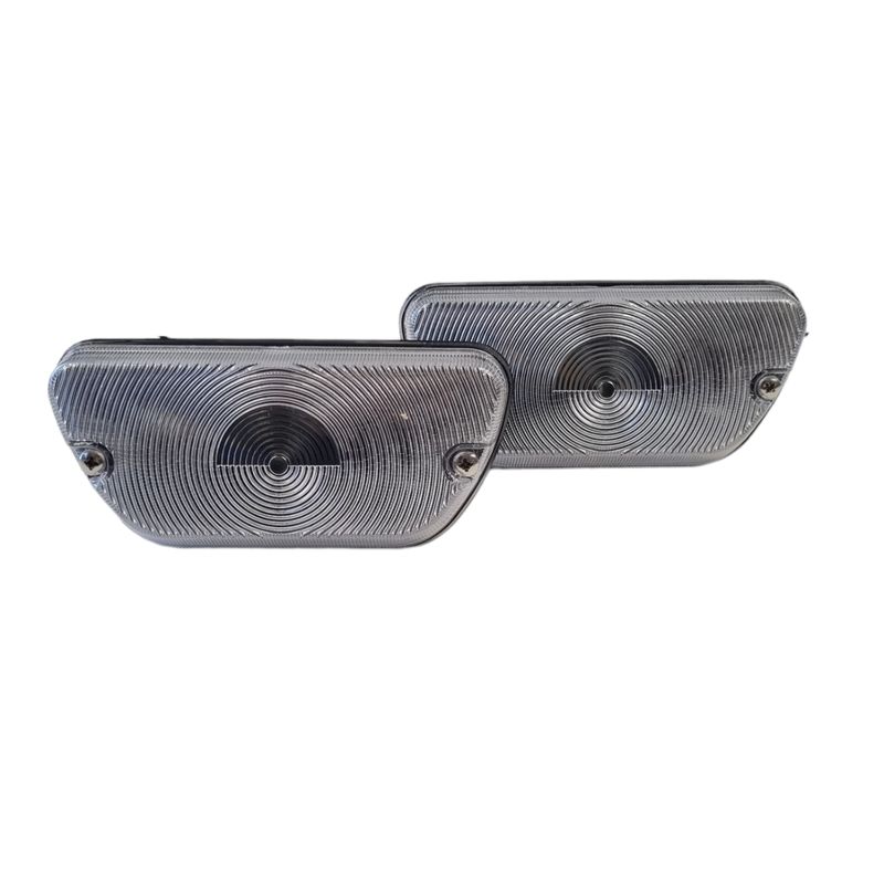 Front Indicator Assembly Clear Lens & Body, Left & Right For HOLDEN TORANA LH LX (PAIR) Front Indicator Assembly Clear Lens & Body, Left & Right For HOLDEN TORANA LH LX (PAIR)