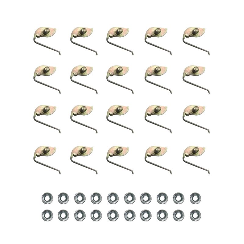 20pc Small Side Moulding Spring Tail Clips for HOLDEN EJ EH FE FC FB EK 20pc Small Side Moulding Spring Tail Clips for HOLDEN EJ EH FE FC FB EK