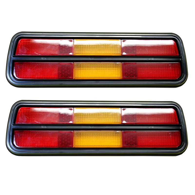 Rear Tail Lights Pair Black for FORD XA XB COUPE Rear Tail Lights Pair Black for FORD XA XB COUPE