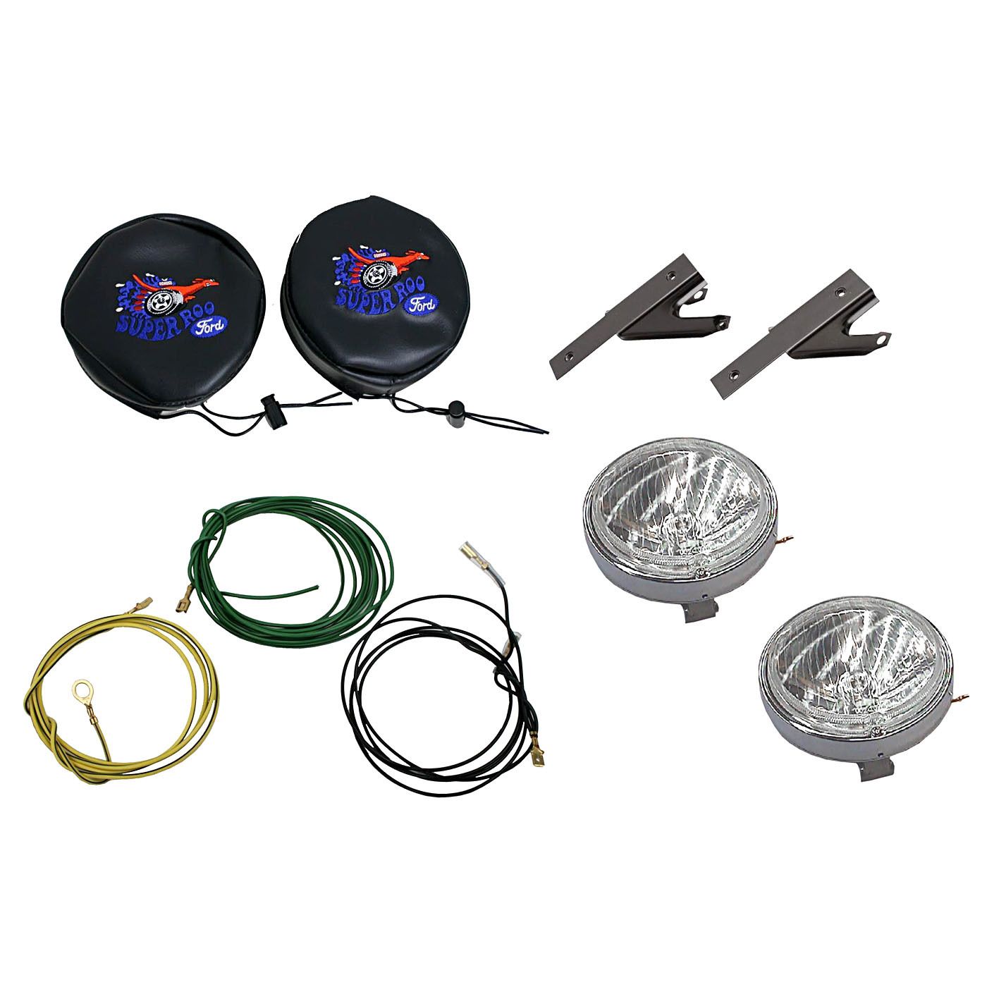 Driving Light Kit with Superoo Covers for FORD XY