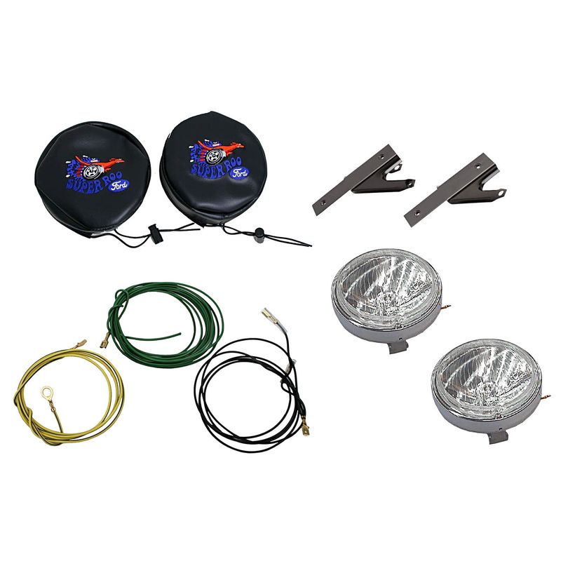 FORD XY DRIVING LIGHT KIT WITH COVERS