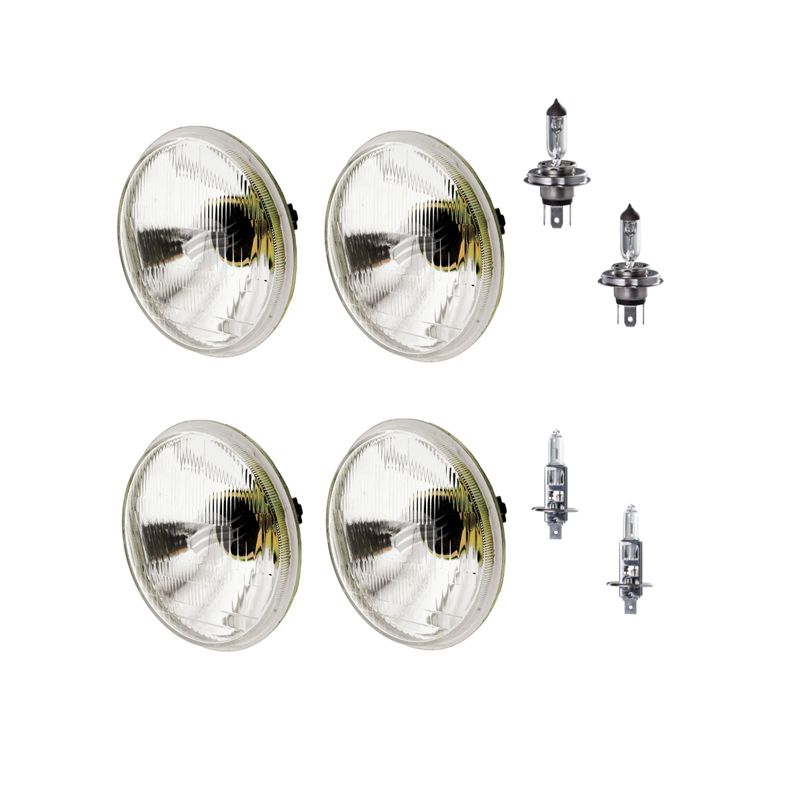 Semi Sealed Beam Round 5 3/4 Semi Sealed Beam Round 5 3/4" 146mm Diameter Kit