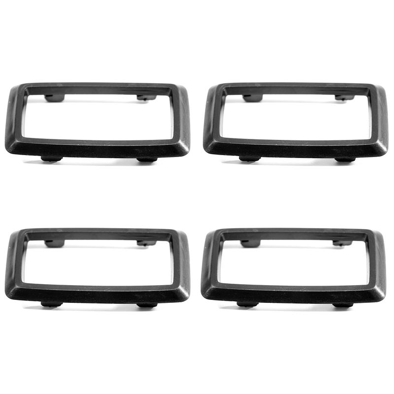 Black Door Handle Surrounds 4pc for FORD XA XB Black Door Handle Surrounds 4pc for FORD XA XB