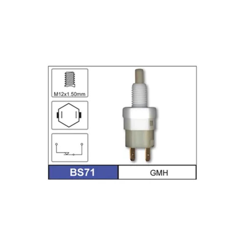 Brake Light Switch for HOLDEN COMMODORE VB VC VH VK VL VN VG VP VR VS VT WITHOUT CRUISE CONTROL Brake Light Switch for HOLDEN COMMODORE VB VC VH VK VL VN VG VP VR VS VT WITHOUT CRUISE CONTROL