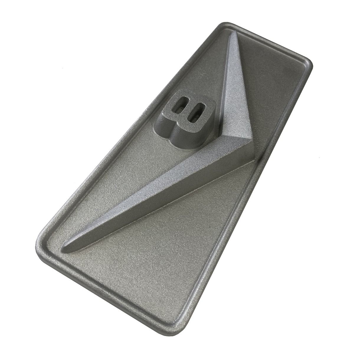 SOLID ALUMINIUM CAST V8 NUMBER PLATE SIGN SOLID ALUMINIUM CAST V8 NUMBER PLATE SIGN