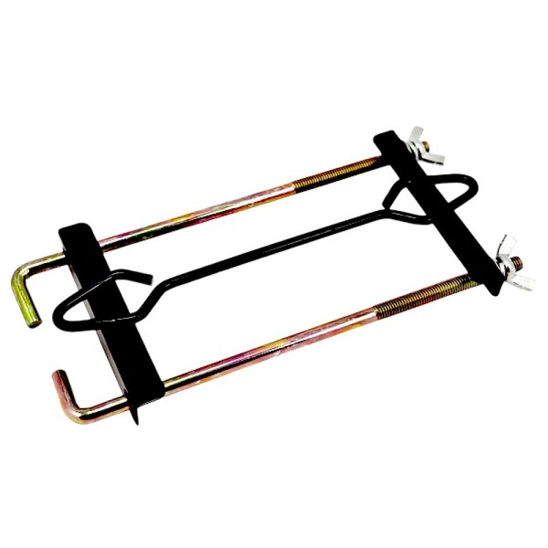 Battery Hold Down Bracket Metal Universal Suits Batteries up to 18cm 7" Wide