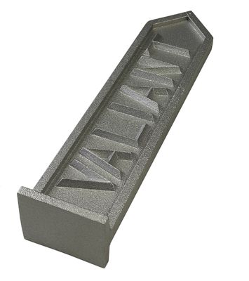 SOLID ALUMINIUM CAST STREET SIGN FOR CHYSLER VALIANT