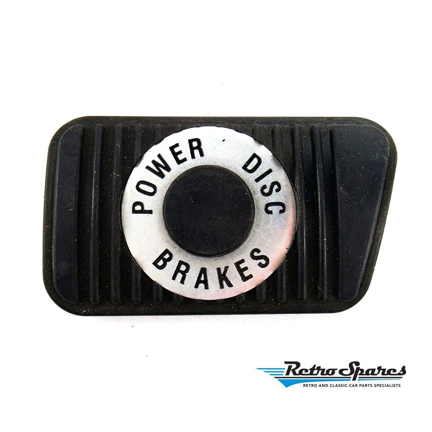 Manual Brake Pedal Pad - POWER DISC BRAKES for FORD 1973-1979 F100 Manual Brake Pedal Pad - POWER DISC BRAKES for FORD 1973-1979 F100