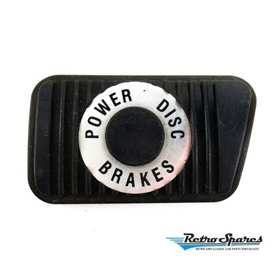 Manual Brake Pedal Pad - POWER DISC BRAKES for FORD 1973-1979 F100 Manual Brake Pedal Pad - POWER DISC BRAKES for FORD 1973-1979 F100