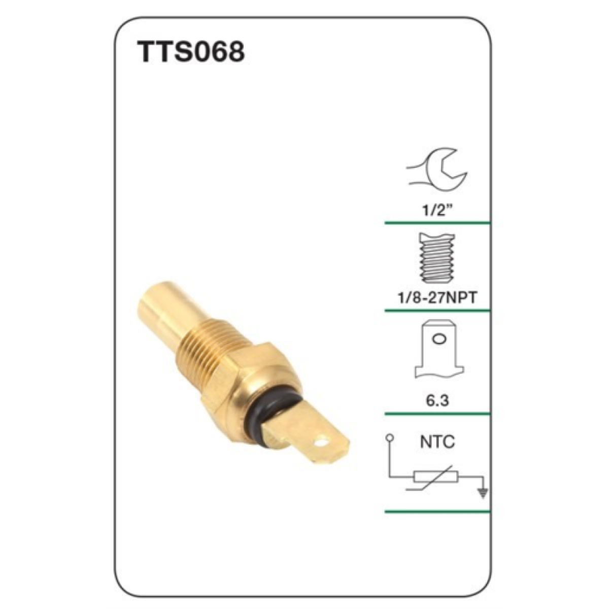 Engine Coolant Temperature Sender for HOLDEN HK HT HG HQ HJ HX HZ TORANA LC LJ LH LX UC Engine Coolant Temperature Sender for HOLDEN HK HT HG HQ HJ HX HZ TORANA LC LJ LH LX UC