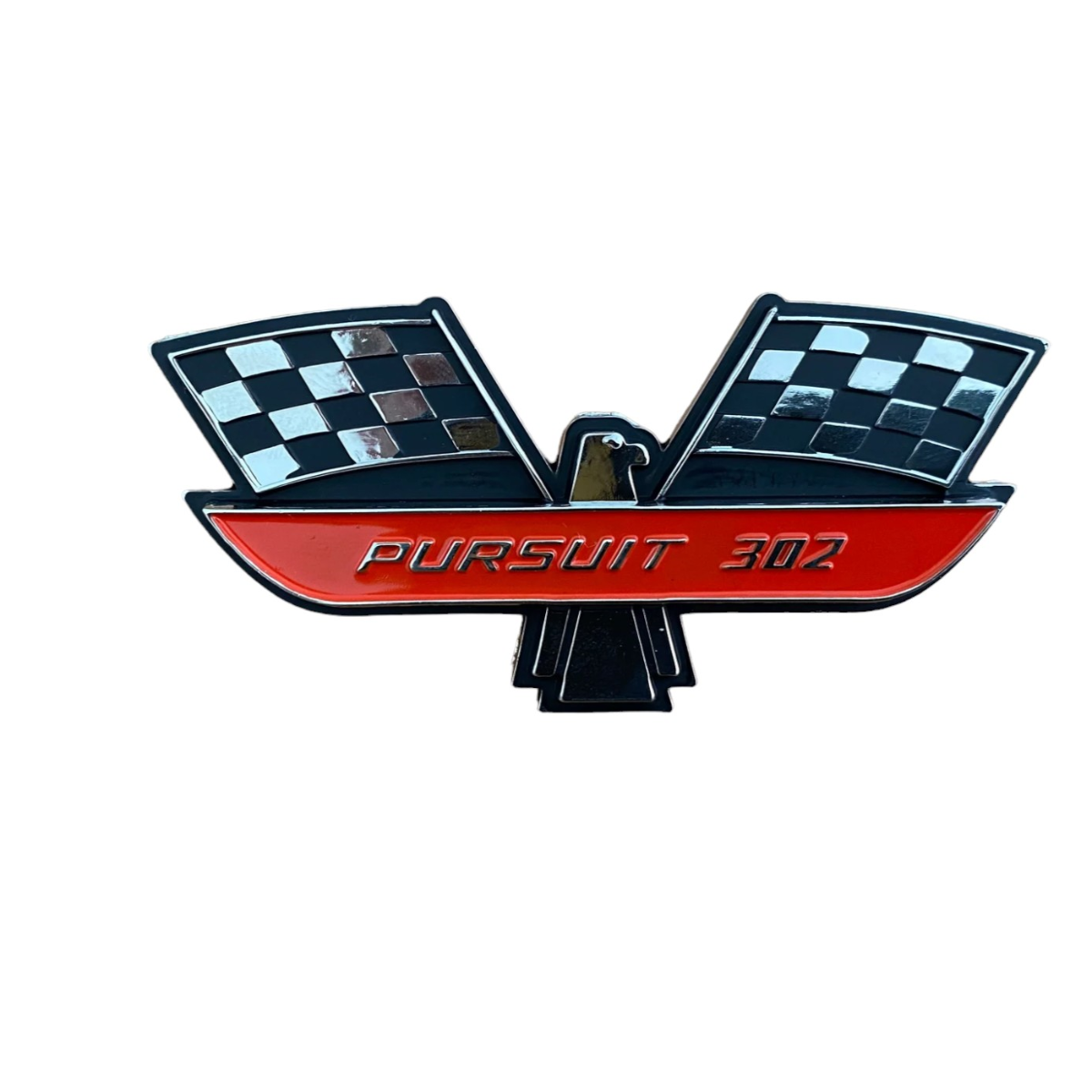 Pursuit Guard Badge Red 302 for FORD FALCON XM XP XR XT Pursuit Guard Badge Red 302 for FORD FALCON XM XP XR XT