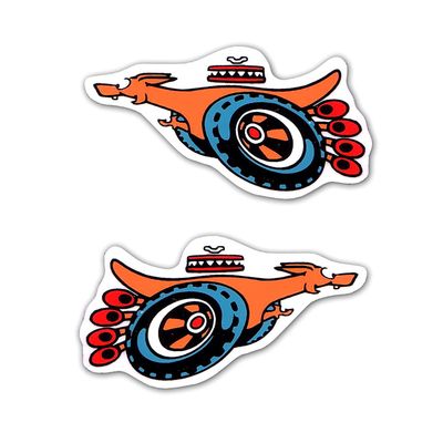 Decal Super Roo Fender small for FORD XY GT pair Decal Super Roo Fender small for FORD XY GT pair
