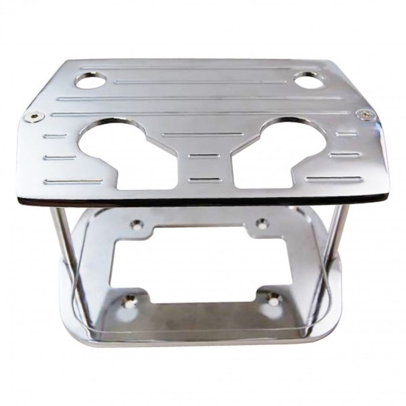 Optima Battery Tray 34/78 Series Polished Ball Milled Aluminium Finish