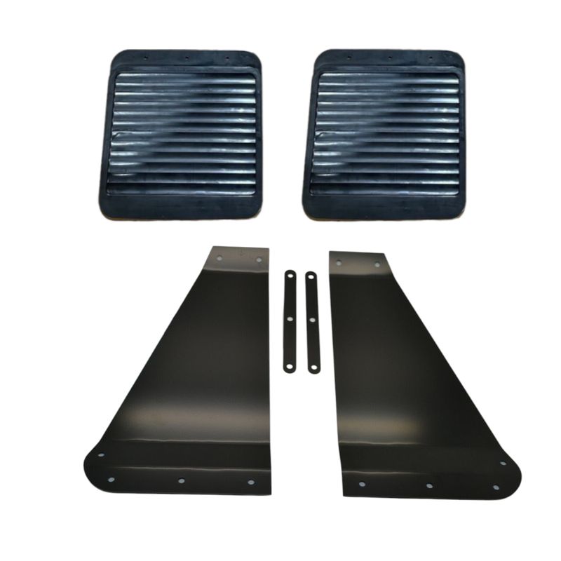 Rear Mudflaps Mounting Kit & Rubber Set for FORD FALCON FAIRMONT 351 XR XW XY GT XT