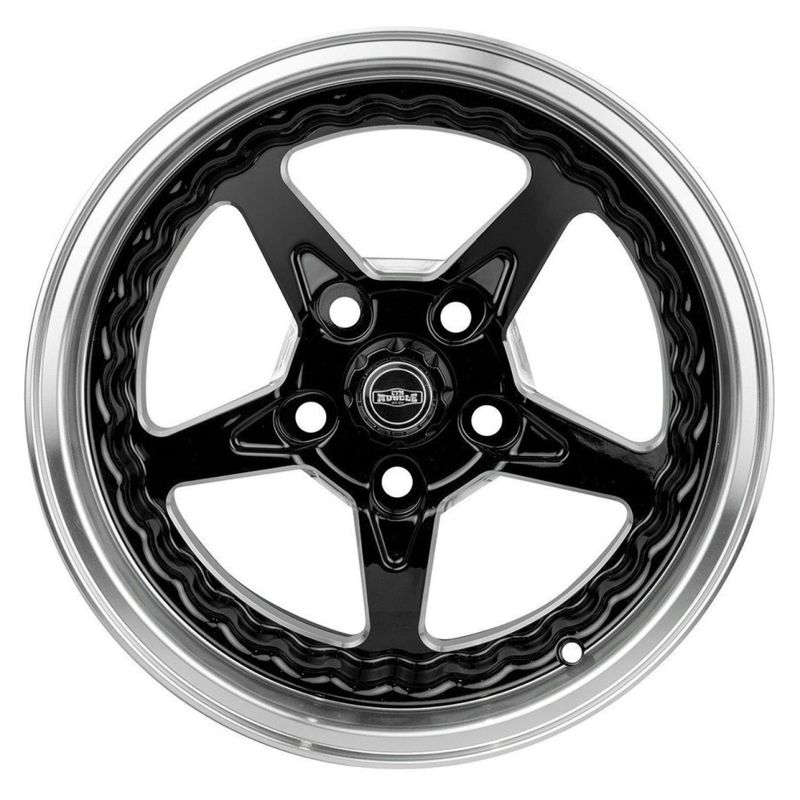 CTM Muscle DRAGSTAR Black Wheel Size:15x8 PCD:5x120.65 ET:0