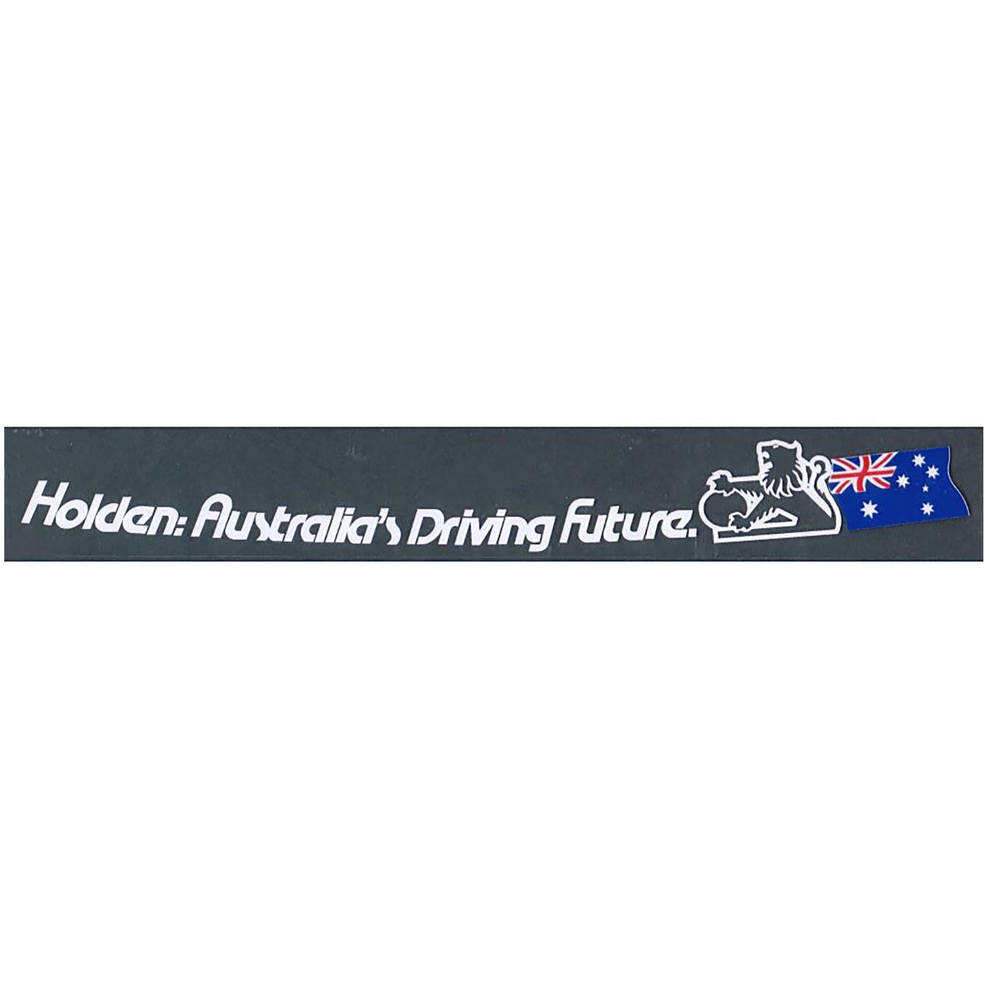 HOLDEN AUSTRALIA'S DRIVING FUTURE HOLDEN SEDAN DECAL