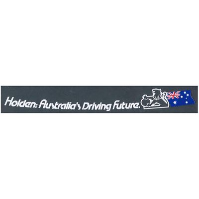HOLDEN AUSTRALIA'S DRIVING FUTURE HOLDEN SEDAN DECAL HOLDEN AUSTRALIA'S DRIVING FUTURE HOLDEN SEDAN DECAL