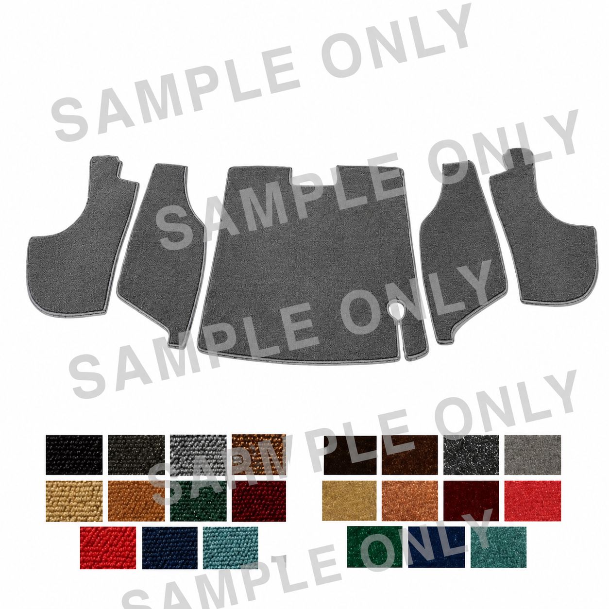 BOOT CARPET KIT FOR MGB MK1 & MK2 BOOT CARPET KIT FOR MGB MK1 & MK2