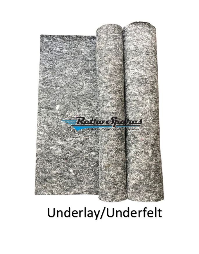 CAR CARPET UNDERLAY/UNDERFELT FULL SHEET 1.8M x 0.9M
