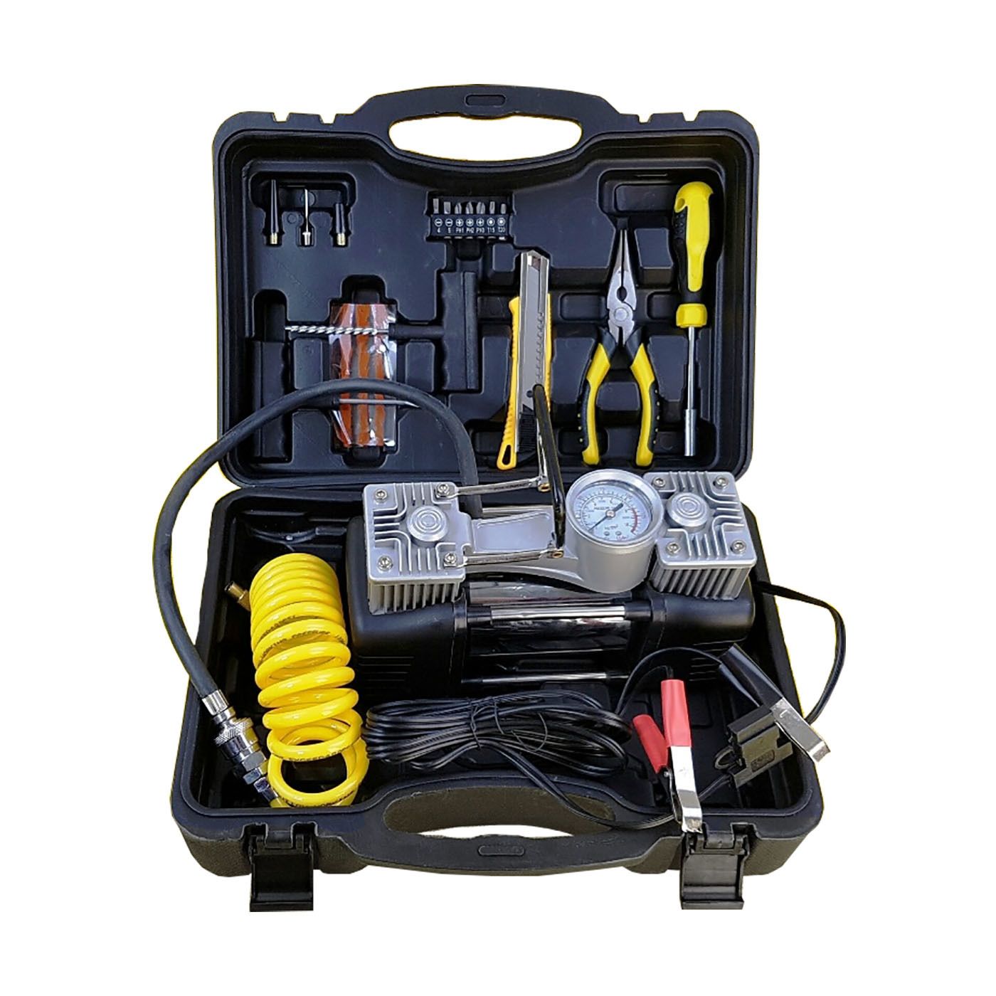 HEAVY DUTY TWIN CYCLINDER AIR COMPRESSOR KIT HEAVY DUTY TWIN CYCLINDER AIR COMPRESSOR KIT