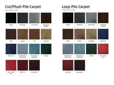 CARPET MATERIALS PER METRE CUT PLUSH LOOP PILE VARIOUS COLORS AVAILABLE