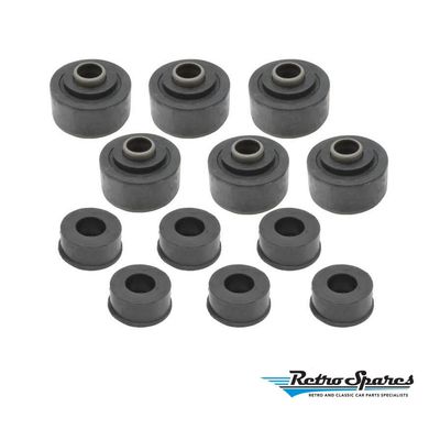 Body Mounting Rubbers Kit for HOLDEN HQ HJ HX HZ WB 1 TONNER