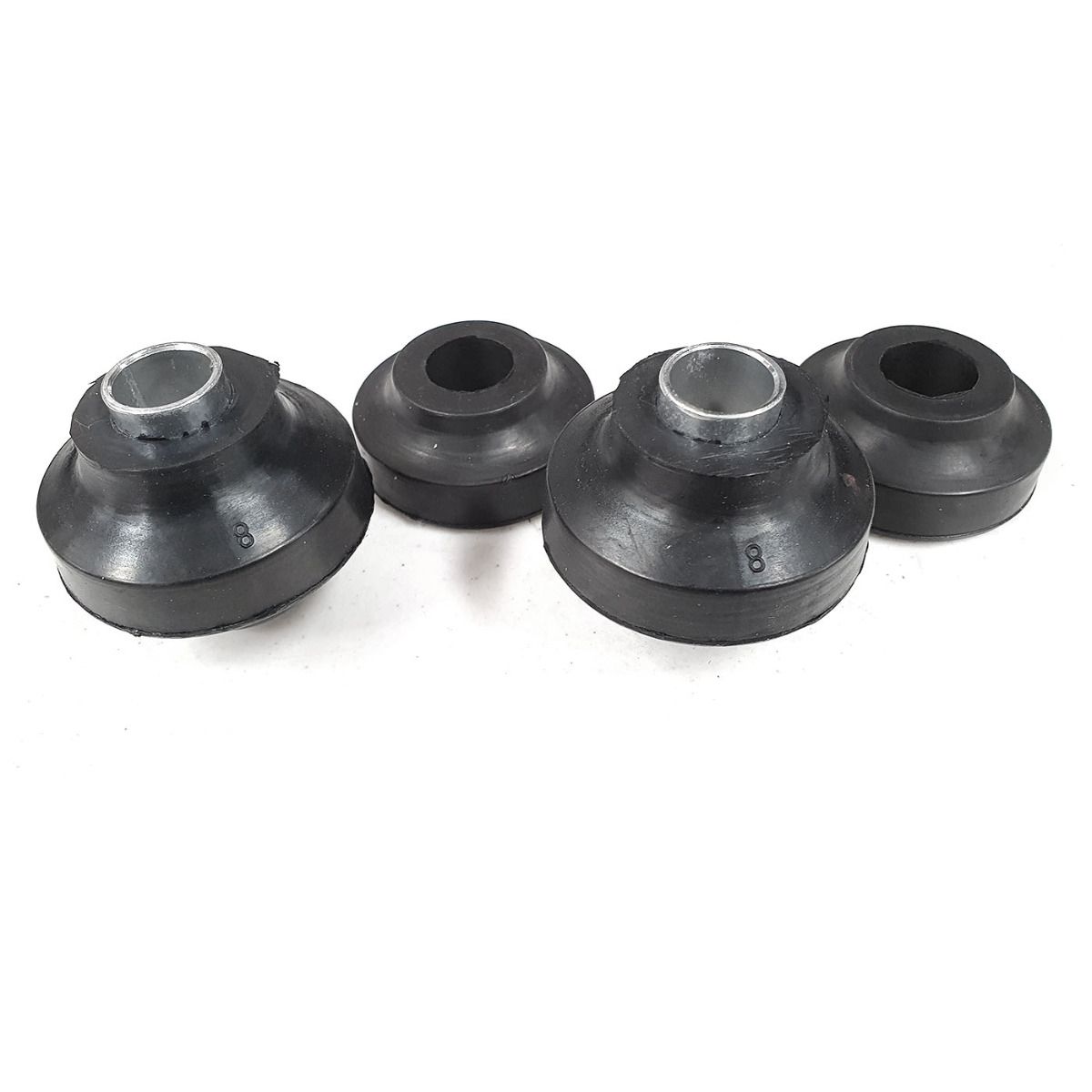 Castor Rod Rubber Bushes Kit with Crush Tubes for FORD FALCON XR XT XW XY GT GS Castor Rod Rubber Bushes Kit with Crush Tubes for FORD FALCON XR XT XW XY GT GS