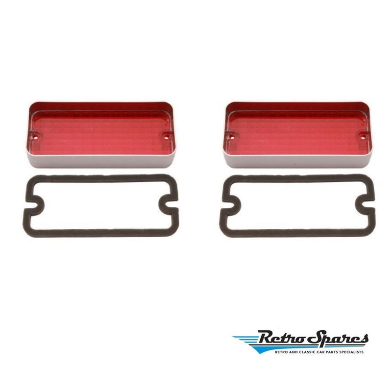 Rear Taillight Lenses & Gaskets for HOLDEN HQ SEDAN COUPE