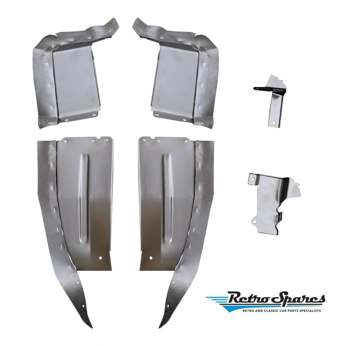 Splash Shield Kit for FORD FALCON XA XB GT GS Sedan Coupe Splash Shield Kit for FORD FALCON XA XB GT GS Sedan Coupe