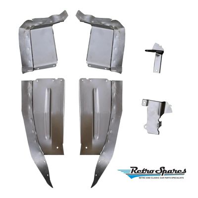 Splash Shield Kit for FORD FALCON XA XB GT GS Sedan Coupe Splash Shield Kit for FORD FALCON XA XB GT GS Sedan Coupe
