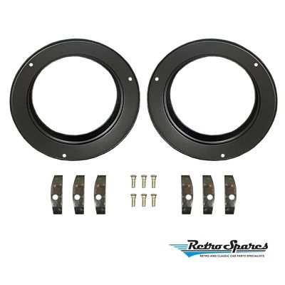 Dash Gauge Retaining Plates Kit for FORD FALCON XW XY FAIRMONT Dash Gauge Retaining Plates Kit for FORD FALCON XW XY FAIRMONT