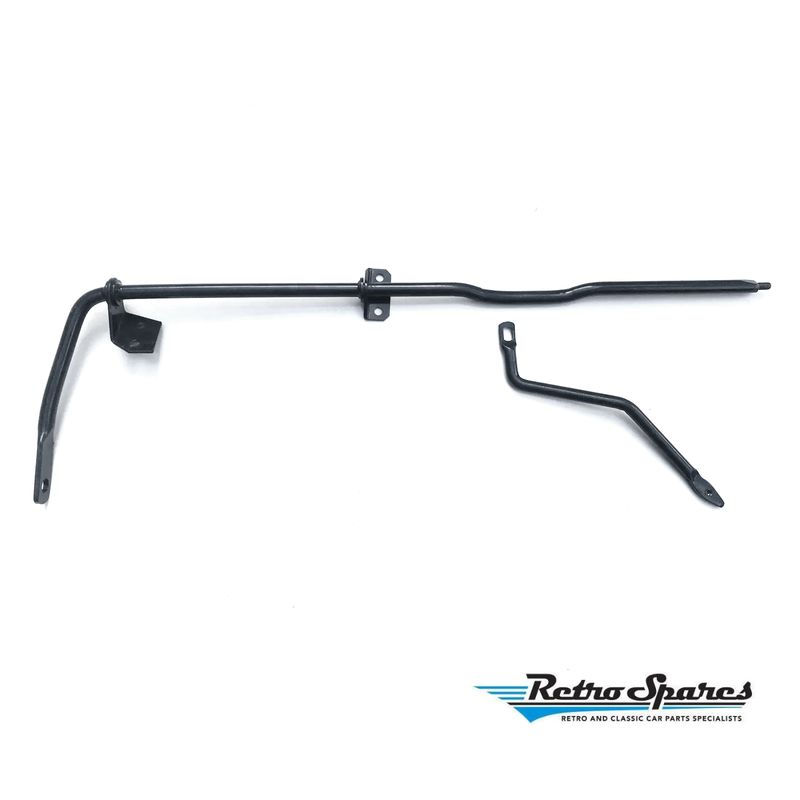Black Accelerator Linkage Assembly for FORD XY GT V8 Manual Toploader XW ZD ZC