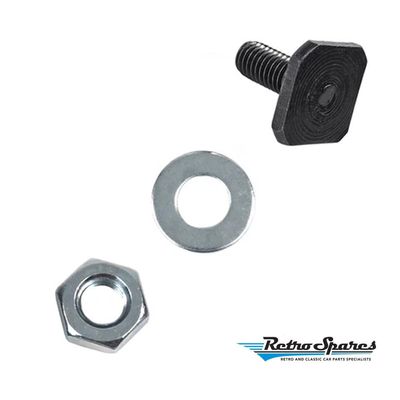 Front Bumper Bar to Iron Square Head Bolt, Washer & Nut for HOLDEN VK