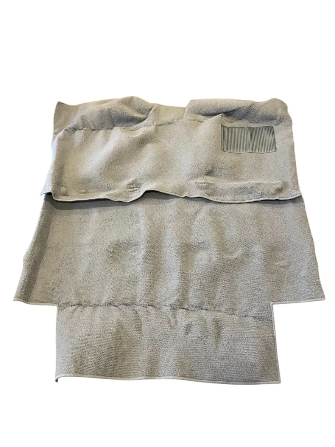 FRONT & REAR CARPET NISSAN NAVARA UTILITY D22 97-12 KING CAB LIGHT GREY LOOP