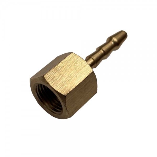 Female Connector 1/8" (3.2mm) Hose Tube End to 1/8" (8.6mm) Female BSP Thread