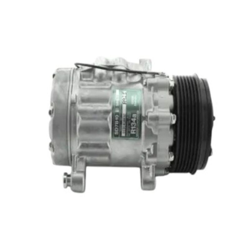 VINTAGE AIR SANDEN SD-7B10 STYLE COMPRESSOR SERPENTINE STANDARD FINISH