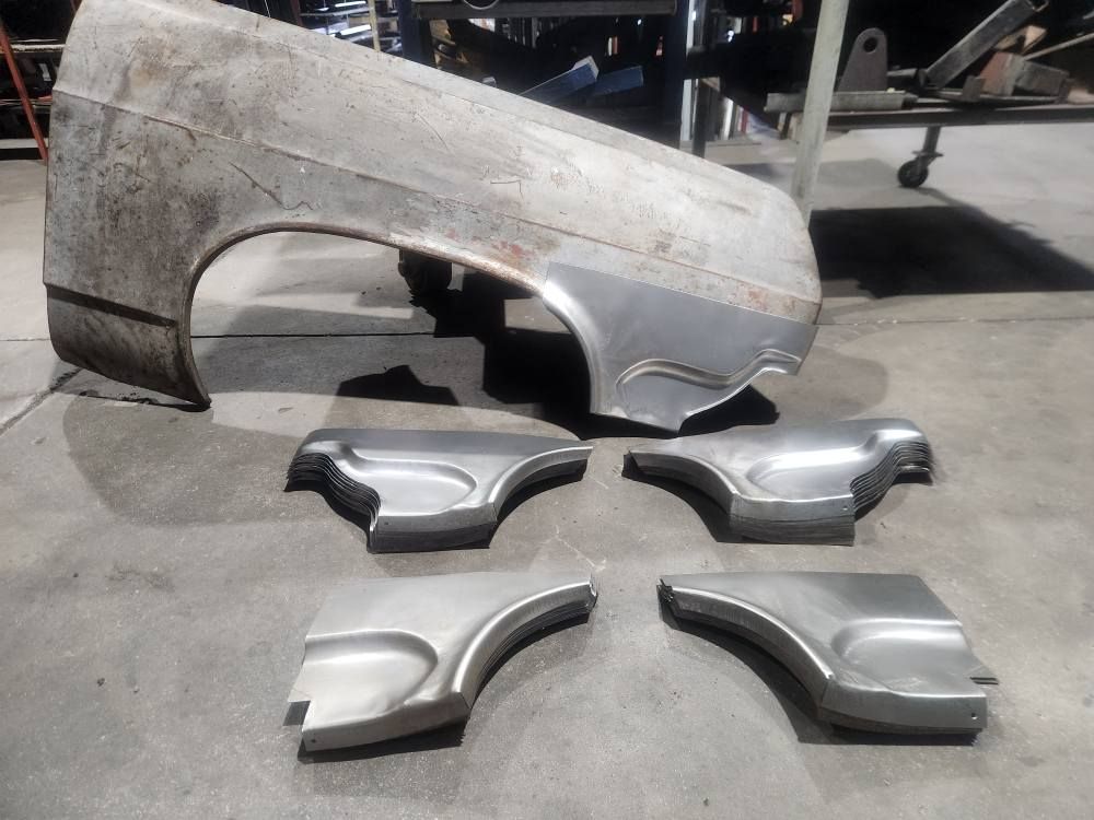 MUDGUARD RIGHT FRONT LOWER SECTION RUST PANEL FOR HOLDEN HR MUDGUARD RIGHT FRONT LOWER SECTION RUST PANEL FOR HOLDEN HR