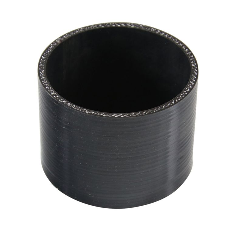 Silicone Hose Black Coupling Straight 95mm (3-3/4") ID, 76mm (3") Length