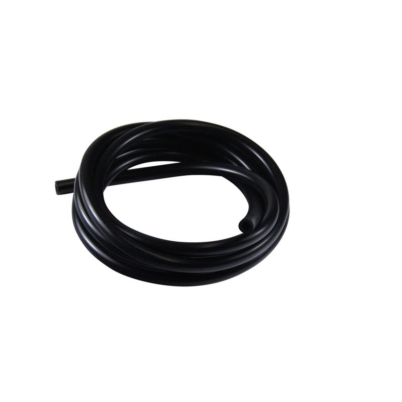 Silicone Hose Black Vacuum 6mm ID, 3M Length