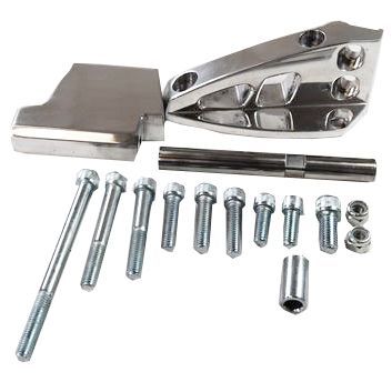 Air Conditioning Bracket Polished Aluminium Chevrolet Sm Block Swp