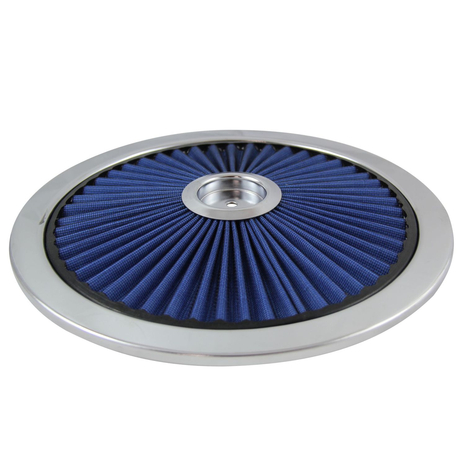 Extraflow Blue Element Chrome Air Filter 14" Top Cotton Pleated