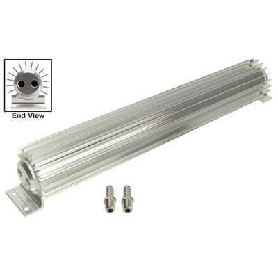 Aluminium Heat Sink Fluid Cooler 20-1/4 Aluminium Heat Sink Fluid Cooler 20-1/4" x 3". 1/4" Npt Inlet Derale (Old) 13262