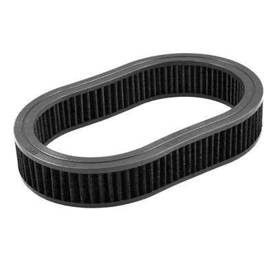 Air Filter Element Black 12 Air Filter Element Black 12"Inch Long 2"Inch Tall Oval High Performance Cotton