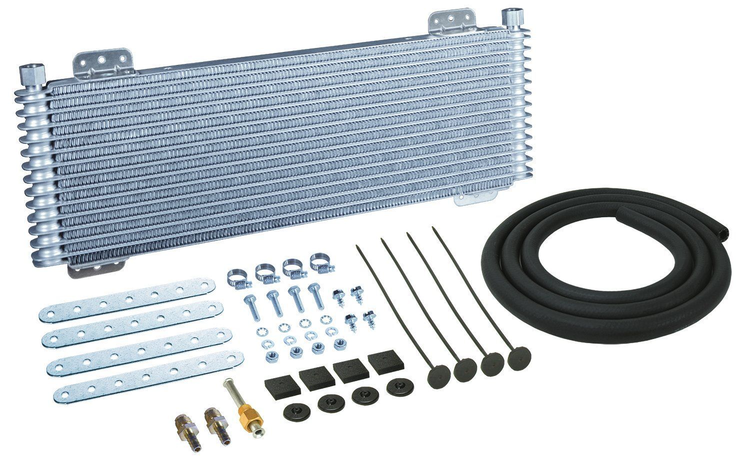 13 Row Series 9500 Plate & Fin Trans Cooler Kit (5/8 13 Row Series 9500 Plate & Fin Trans Cooler Kit (5/8" Inverted Flare) 13633